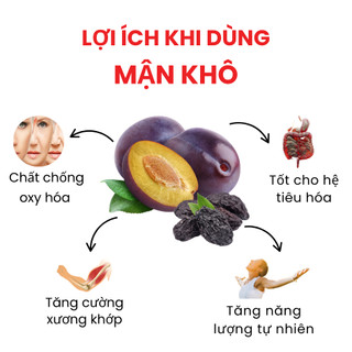 Mận Khô Dan D Pak I Dried Prunes I 120g
