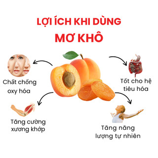 Mơ Khô Dan D Pak I Dried Apricots I 380g