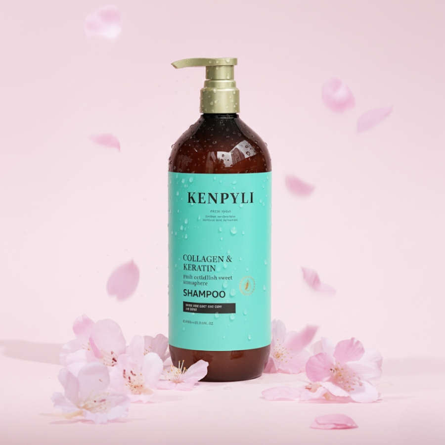 Dầu Gội Xả Kenpyli 1000ML Giảm Gàu Ngứa, Hương Thơm Nước Hoa Quyến Rũ, Hỗ Trợ Mọc Tóc