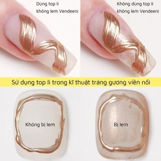 Sơn Gel Top Lì Không Lem Vendeeni | TheGioiNail666