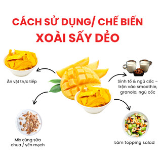 Xoài Sấy Dẻo Tự Nhiên Dan D Pak I Dried Mango I 85g
