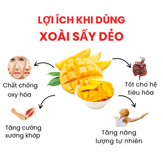Xoài Sấy Dẻo Tự Nhiên Dan D Pak I Dried Mango I 85g