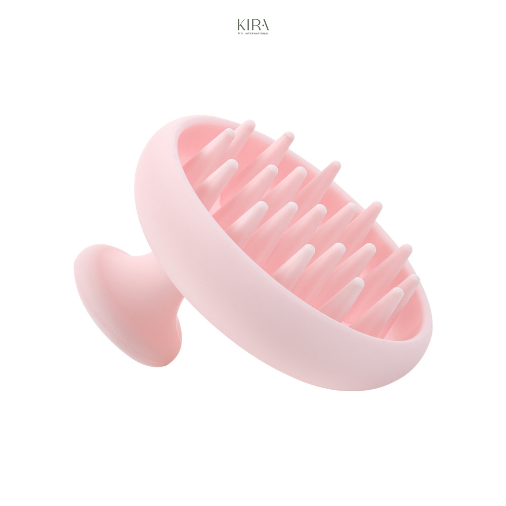 Lược gội đầu massage silicone mềm | Tẩy gàu – Kích thích mọc tóc – Dùng cho nam & nữ