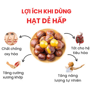 Hạt Dẻ Hấp Dan D Pak I Chestnuts Ogranic I 100g