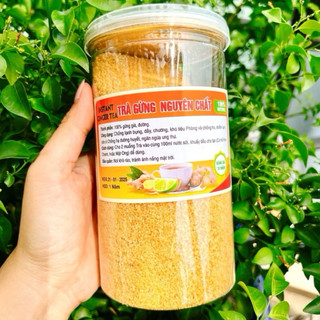 Trà gừng nguyên chất 100% hũ 500g tốt cho sức khoẻ
