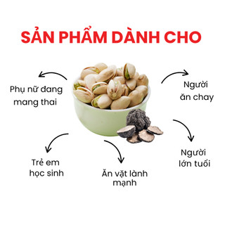 Hạt Dẻ Cười Vị Nấm Truffle Dan D Pak I Pistachios Truffle Flavor I 500g