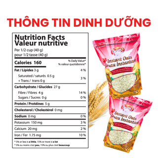 [DEAL SỐC]  Yến Mạch Ăn Liền Dan D Pak I Instant Oats I 1kg