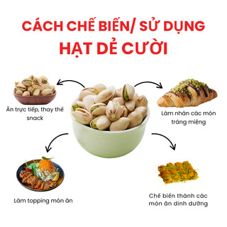 Hạt Dẻ Cười Muối Dan D Pak I Pistachio Salted I 800g