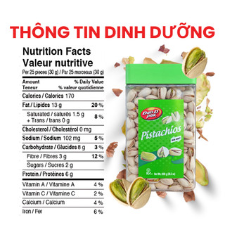 Hạt Dẻ Cười Muối Dan D Pak I Pistachio Salted I 800g