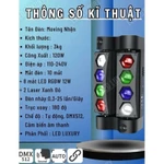 Đèn LED Sân Khấu Nhện Phiên Bản Cao Cấp Nhất 2025 Hiệu Ứng RGB Laser cho không gian vũ trường, bar và bữa tiệc, cưới — ảnh 7