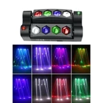 Đèn LED Sân Khấu Nhện Phiên Bản Cao Cấp Nhất 2025 Hiệu Ứng RGB Laser cho không gian vũ trường, bar và bữa tiệc, cưới — ảnh 6