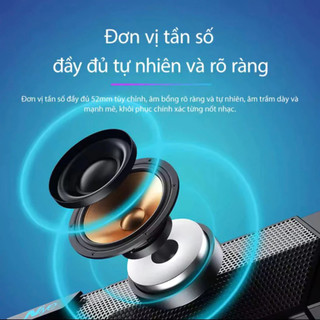Loa Máy Tính Bluetooth Niye V18 Pro Có LED RGB, Bass Cực Hay, Tích Hợp Micro Có Dây, Bảo Hành 2 Năm