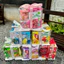 Box quà FULL BÁNH KẸO Mini Size 18x18x13cm NHIỀU MÀU