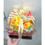 Box quà FULL BÁNH KẸO Mini Size 18x18x13cm NHIỀU MÀU