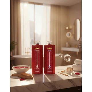 Bộ Gội Xả Cao Cấp Luma Biotin Collagen 2000ml Hương Nước Hoa Sang Trọng Cho Spa Gội Đầu Dưỡng Sinh Giảm Dụng Phục Hồi