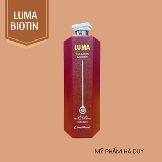 Bộ Gội Xả Cao Cấp Luma Biotin Collagen 2000ml Hương Nước Hoa Sang Trọng Cho Spa Gội Đầu Dưỡng Sinh Giảm Dụng Phục Hồi