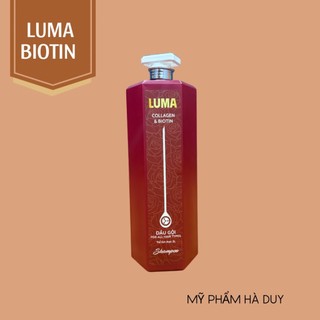Bộ Gội Xả Cao Cấp Luma Biotin Collagen 2000ml Hương Nước Hoa Sang Trọng Cho Spa Gội Đầu Dưỡng Sinh Giảm Dụng Phục Hồi