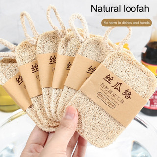 Xơ Mướp Tự Nhiên Dùng Rửa Bát, Xoong Nồi - Dễ Tạo Bọt,  Làm Sạch Dầu Mỡ, Không Trầy Xước, An Toàn Cho Da