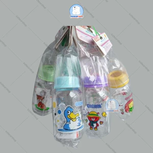 Bình Sữa Cacara ( Lốc 6 Bình ) Cho Bé 140ml,40ml,250ml Có Quai/ Không Quai In Hình Dễ Thương