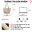 Túi Tote Công Sở 𝐒𝐚𝐦𝐩𝐭𝐲 Da Lacos Premium Đi Làm Chống Nhăn Có Khóa Kéo Đựng Laptop 14 inch