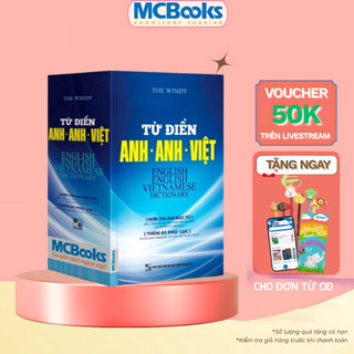 Sách - Từ Điển Anh - Anh - Việt ( Bìa mềm Xanh ) Giải Nghĩa Đầy Đủ Ví Dụ Phong Phú