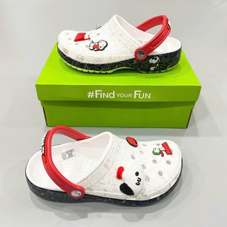 Sục Clog Dinas Unisex Classic Peanuts Xuất Khẩu Nam Nữ, Sục Classic Unisex hoạt hình Peanuts tặng kèm charm