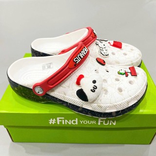 Sục Clog Dinas Unisex Classic Peanuts Xuất Khẩu Nam Nữ, Sục Classic Unisex hoạt hình Peanuts tặng kèm charm