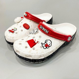 Sục Clog Dinas Unisex Classic Peanuts Xuất Khẩu Nam Nữ, Sục Classic Unisex hoạt hình Peanuts tặng kèm charm