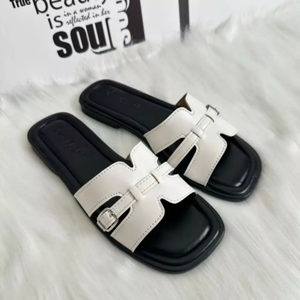 Dép Lê Quai Ngang, Dép Lê Quai Nữ Sành Điệu Hottrend N43 || AnshoesDynasty