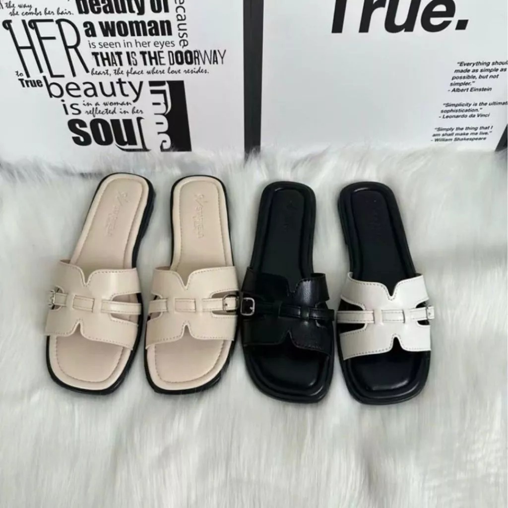 Dép Lê Quai Ngang, Dép Lê Quai Nữ Sành Điệu Hottrend N43 || AnshoesDynasty