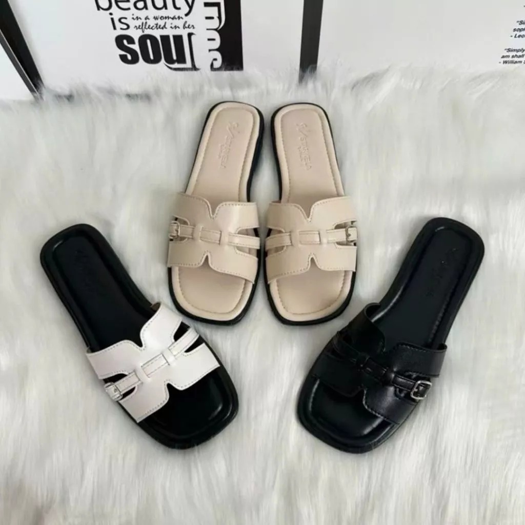 Dép Lê Quai Ngang, Dép Lê Quai Nữ Sành Điệu Hottrend N43 || AnshoesDynasty