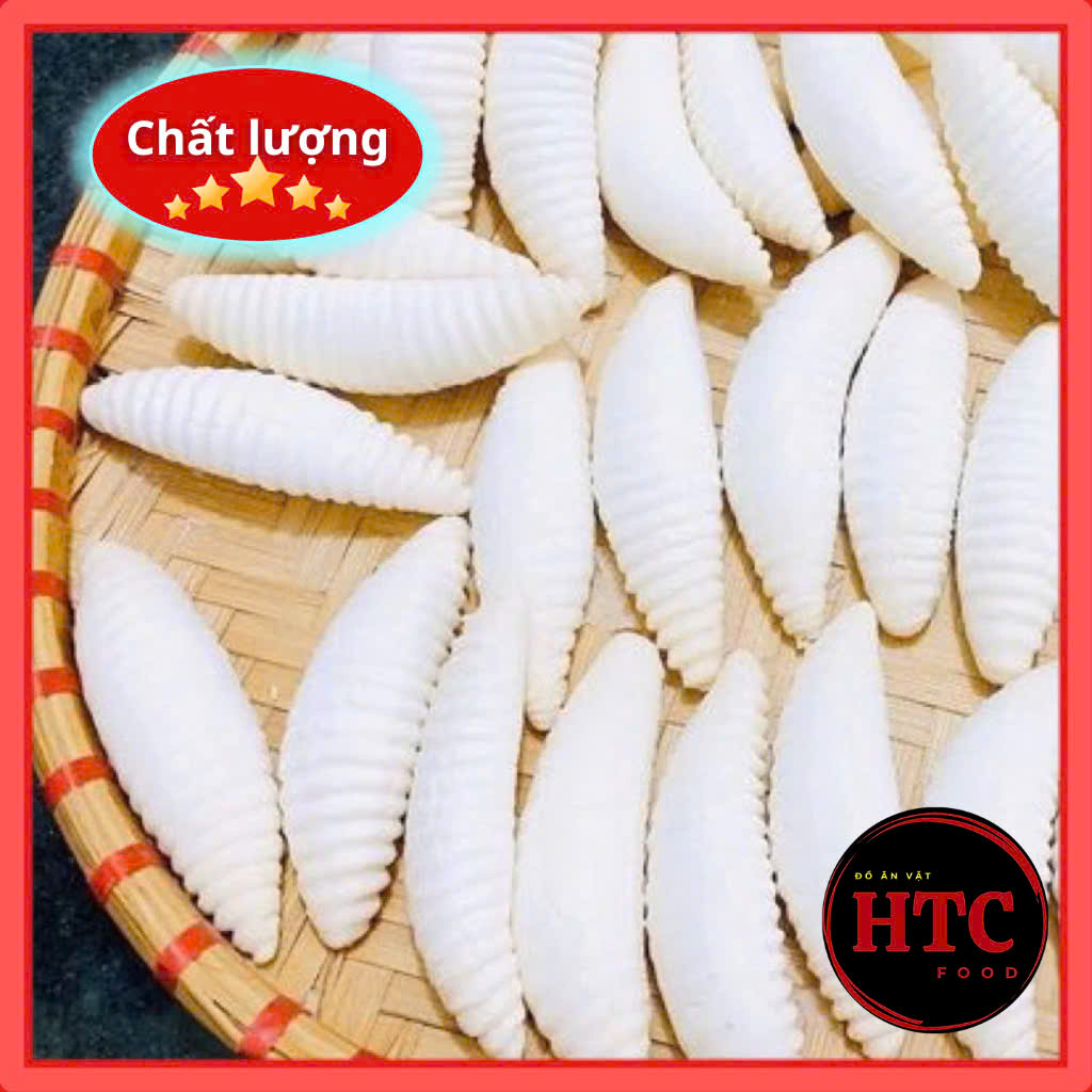 Bánh men con sùng loại 1, bánh ăn vặt giòn tan, thơm ngon, ít ngọt, túi 500g/1kg, đồ ăn vặt HTC Food