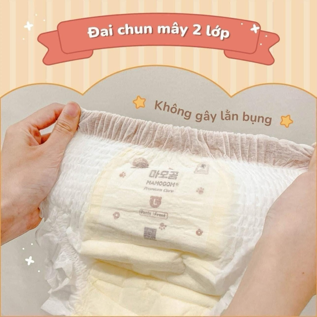 {siêu mềm}Bỉm Mamogom - organic siêu mềm siêu thấm hút đủ sz cho bé