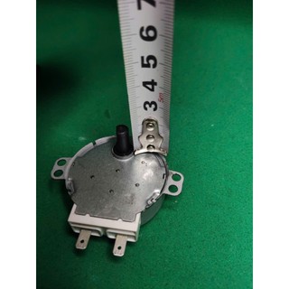 Motor Quay Đĩa Thủy Tinh Lò Vi Sóng Bluestone MOB-7815 – Điện Áp 30V AC, Trục Khuyết Cao – Dùng Chung Nhiều Hãng