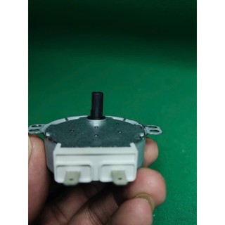 Motor Quay Đĩa Thủy Tinh Lò Vi Sóng Bluestone MOB-7815 – Điện Áp 30V AC, Trục Khuyết Cao – Dùng Chung Nhiều Hãng