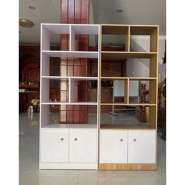 Kệ sách chữ U Xưởng Mộc Decor, tủ decor nhiều tầng,tủ trưng bày trang trí chất liệu gỗ MDF cao cấp chống nước chống xước