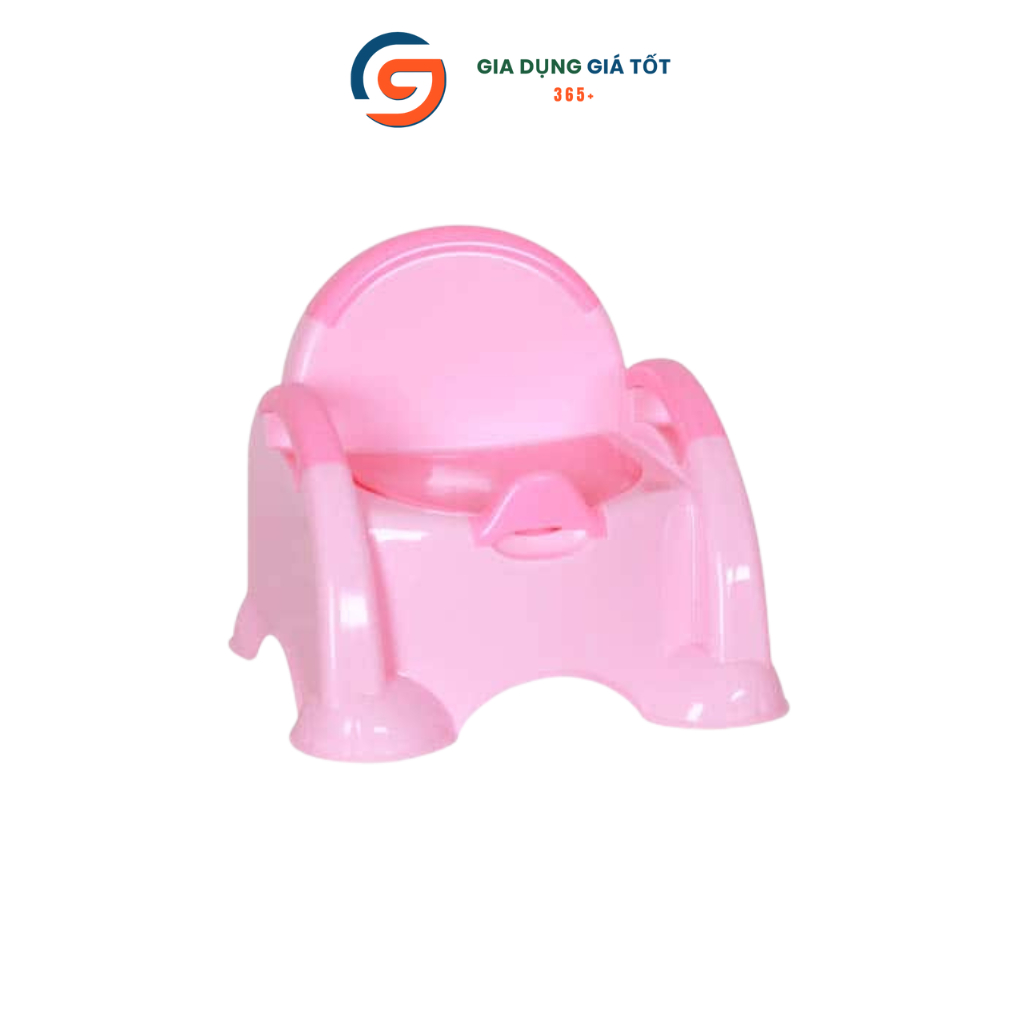 Ghế bô vệ sinh cho bé bằng nhựa có tựa lưng, ghế tập đi vệ sinh cho trẻ em