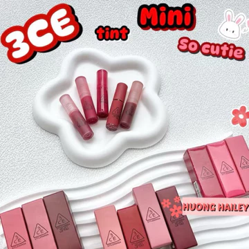 Son 3CE Mini Blur Water Tint/ Velvet Lip Tint/ Syrup Layering Tint/ Hazy Lip Clay