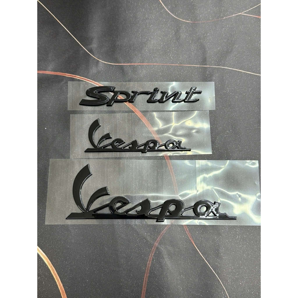 Tem Vespa Sprin hàng cao cấp siêu nét như Zin(Combo 3 món)