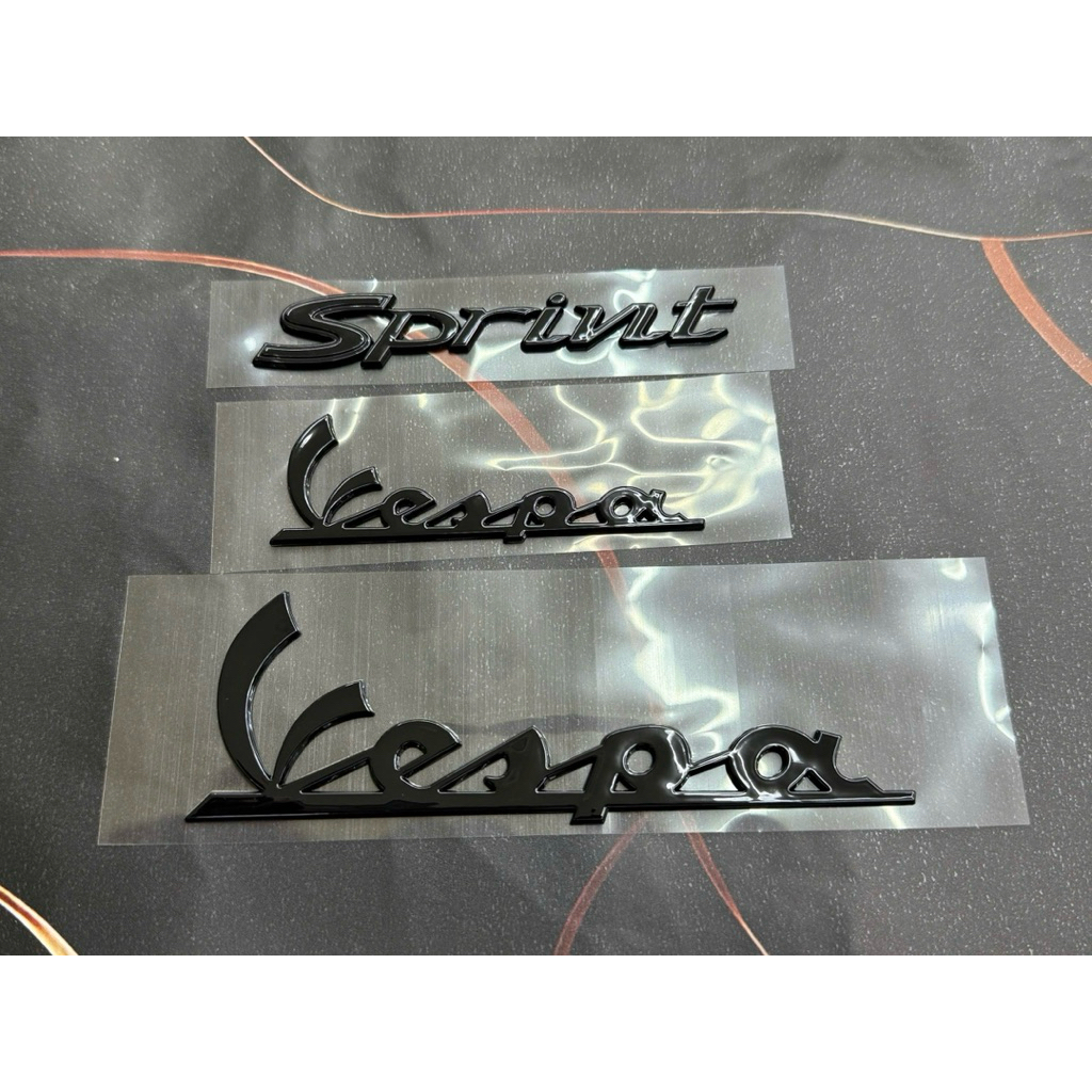 Tem Vespa Sprin hàng cao cấp siêu nét như Zin(Combo 3 món)