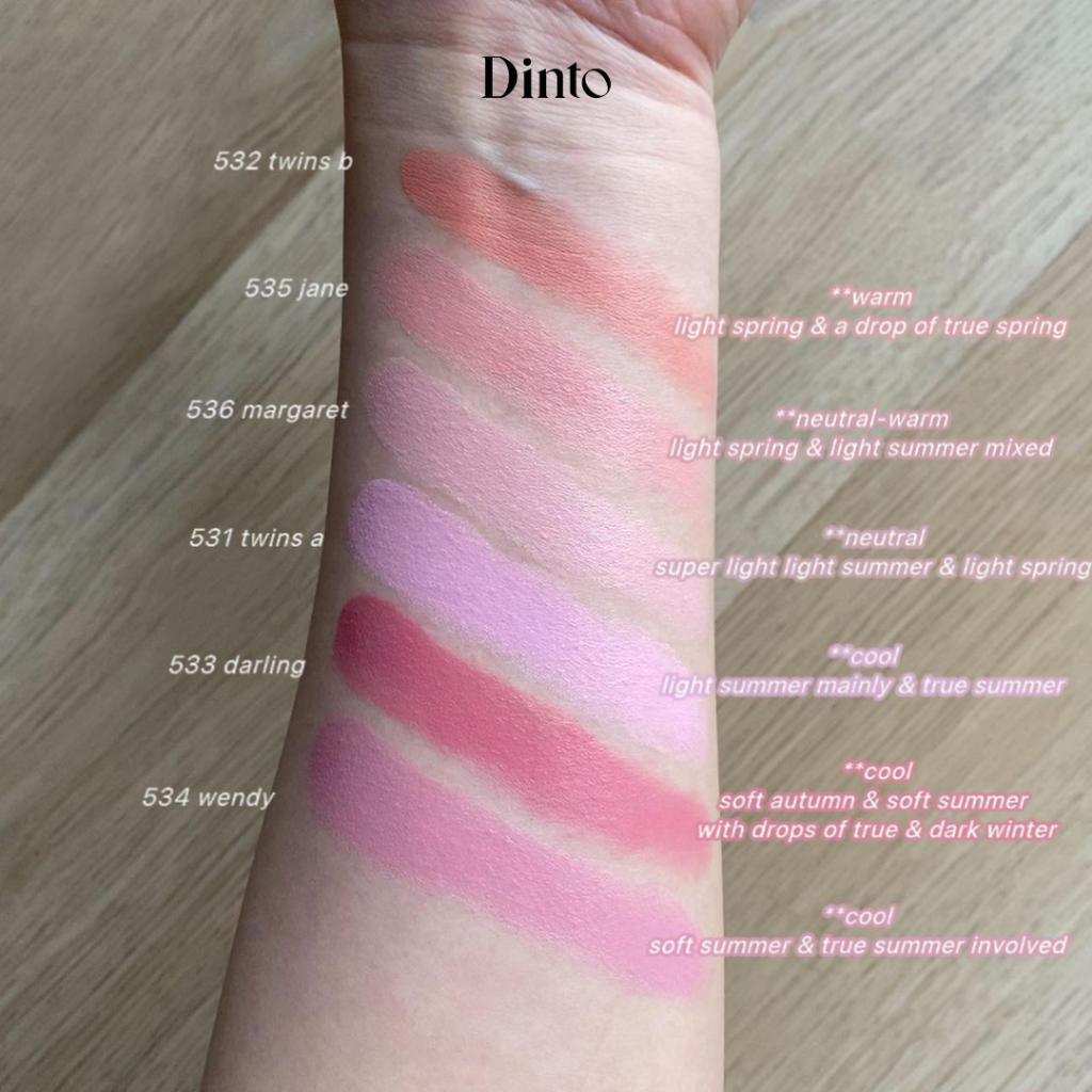 Má hồng kem căng bóng thuần chay Be My Wendy Marshmallow & Melting Blusher