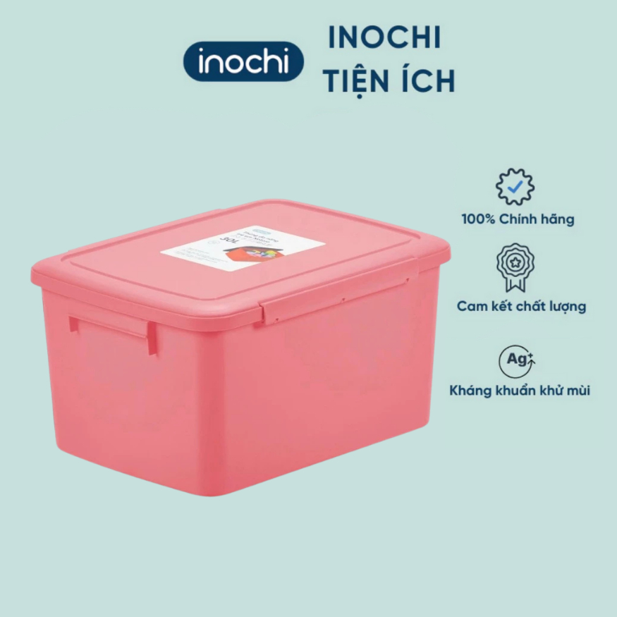 Thùng đa năng, thùng đựng đồ chơi quần áo trẻ em Inochi size10L_18L_30L