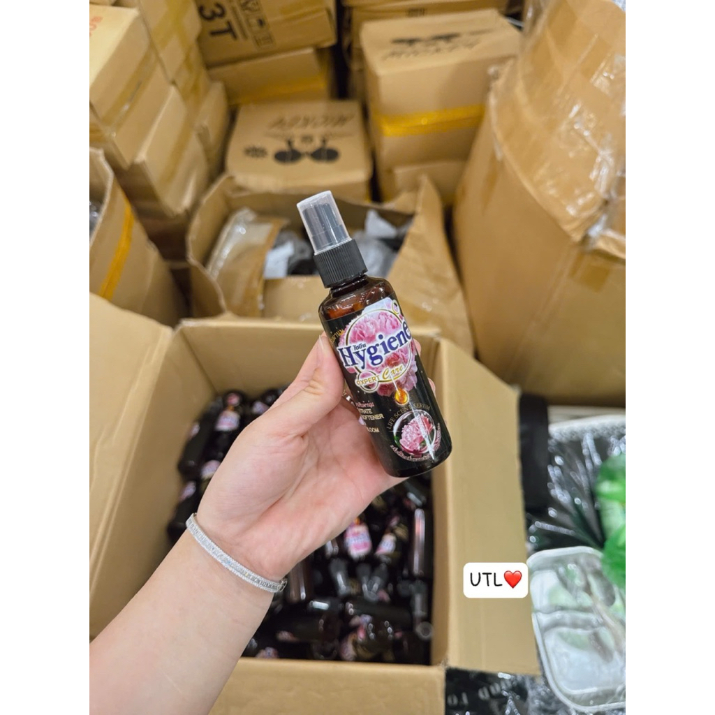 Xịt thơm quần áo hygiene 100ml