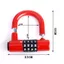 VHAUS Ổ khoá số, Khoá 4 số chữ U loại cao cấp, chống trộm, Bảo mật cao, Có thể thay đổi mật mã