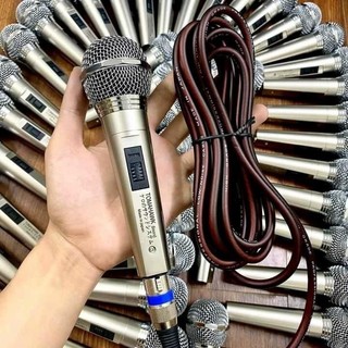 Micro Karaoke Có Dây Tomahawk Cao Cấp Thu Âm Nhạy, Trong Tiếng Mic Cho Dàn Karaoke