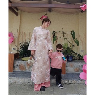 ✨ Áo dài kim sa – lấp lánh kiêu sa, nàng mặc lên là sáng cả khung hình! 💖
