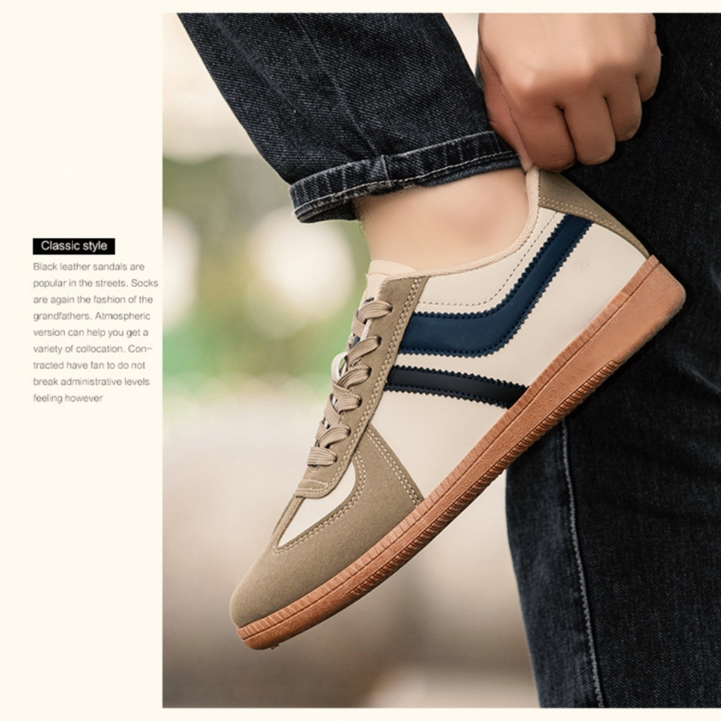 Giày Nam Sneaker Bassic - Giày thể thao nam thời trang sang trọng 2 màu - MONOSHOES