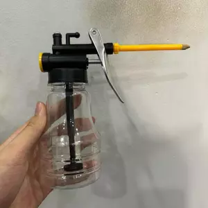 Bình châm nhớt, bình xịt nhớt nhựa trong dung tích 300ml đủ loại (giao tuỳ theo đợt hàng)