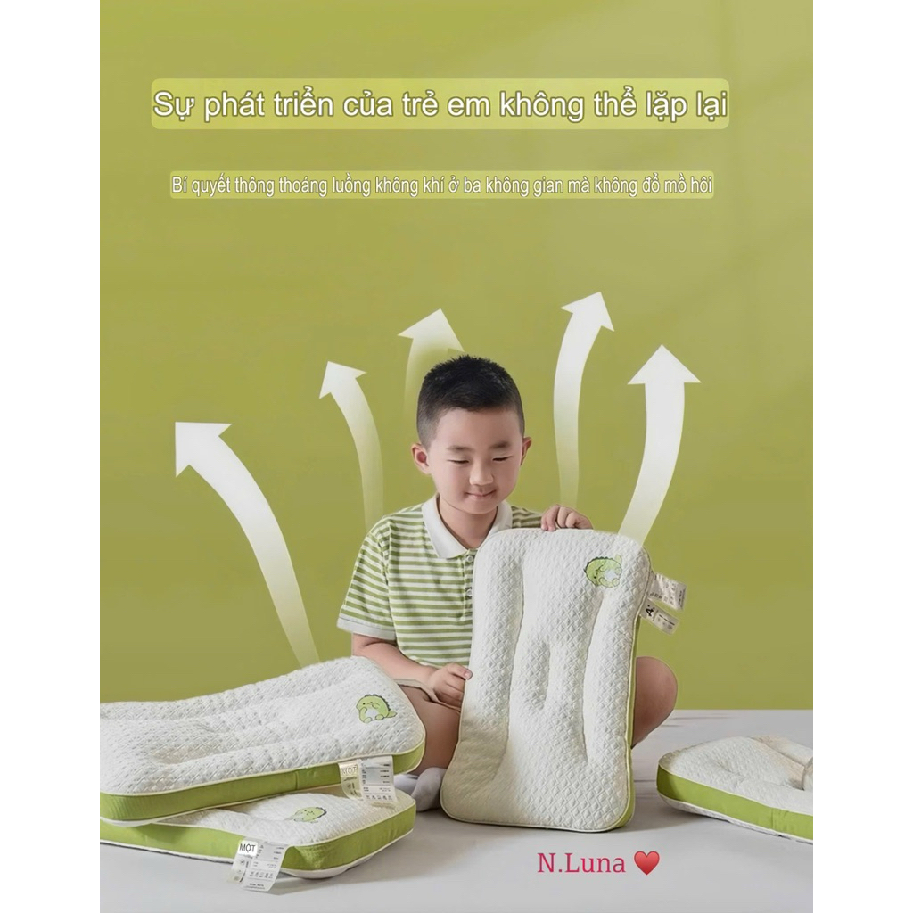 (XEM VIDEO) Gối thấp công thái học cho bé