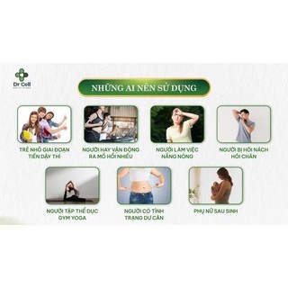 Tinh Chất Sạch Hôi Nách Dr.Cell  – Khử Mùi, Giảm Mồ Hôi, Khô Thoáng, Không Thâm Da (10ml x 2 chai)